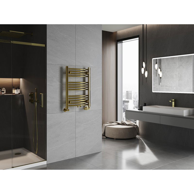 Mexen Ares kúpeľňový radiátor 700 x 500 mm, 226 W, zlatý - W102-0700-500-00-50