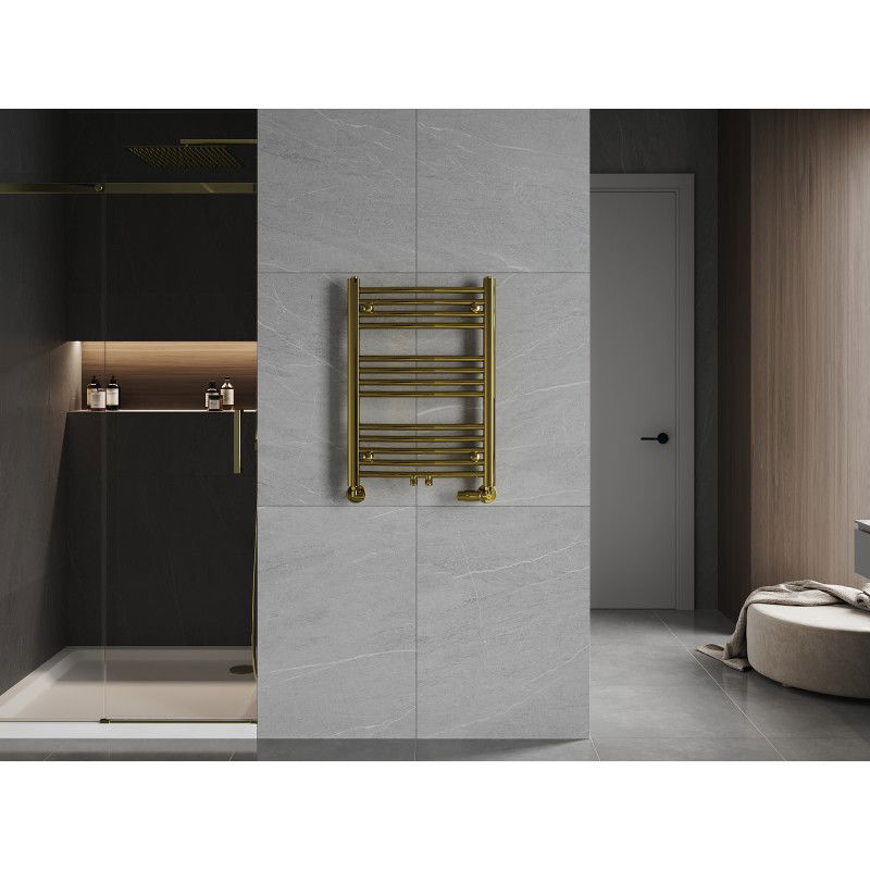 Mexen Ares kúpeľňový radiátor 700 x 500 mm, 226 W, zlatý - W102-0700-500-00-50