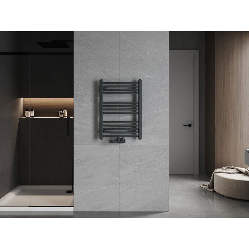 Mexen Ares kúpeľňový radiátor 700 x 500 mm, 286 W, antracit - W102-0700-500-00-66