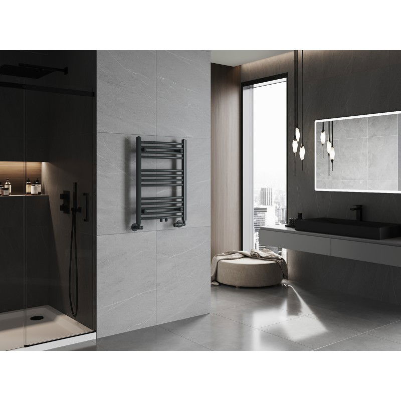 Mexen Ares kúpeľňový radiátor 700 x 500 mm, 286 W, antracit - W102-0700-500-00-66