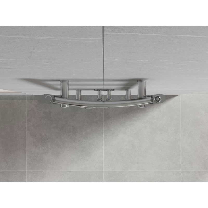 Mexen Ares kúpeľňový radiátor 900 x 400 mm, 246 W, chróm - W102-0900-400-00-01