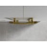 Mexen Ares kúpeľňový radiátor 900 x 400 mm, 246 W, zlatý - W102-0900-400-00-50