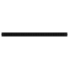 Mexen C21 panelový radiátor 400 x 400 mm, bočné pripojenie, 371 W, čierny - W421-040-040-70