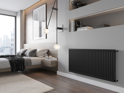 Mexen C21 platňový radiátor 400 x 600 mm, bočné pripojenie, 556 W, čierny - W421-040-060-70