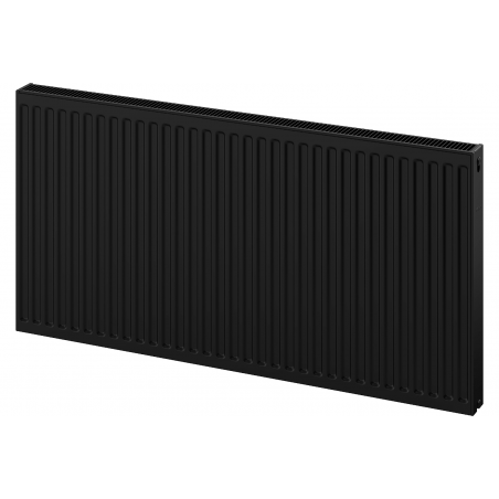 Mexen C21 radiátor plochý 400 x 600 mm, boční připojení, 556 W, černý - W421-040-060-70
