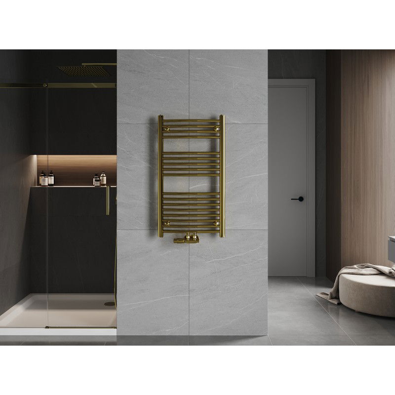 Mexen Ares kúpeľňový radiátor 900 x 500 mm, 294 W, zlatý - W102-0900-500-00-50