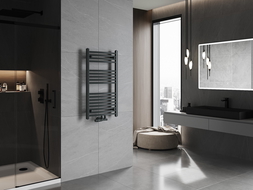 Mexen Ares kúpeľňový radiátor 900 x 500 mm, 372 W, antracit - W102-0900-500-00-66