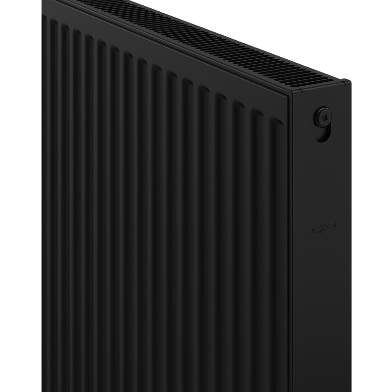 Mexen C21 doska radiátor 400 x 2800 mm, bočné pripojenie, 2594 W, čierna - W421-040-280-70
