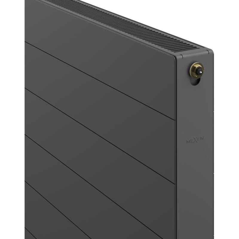 Mexen CVL21 Line panelový radiátor 600 x 700 mm, spodné pripojenie, 847 W, antracit - W621L-060-070-66
