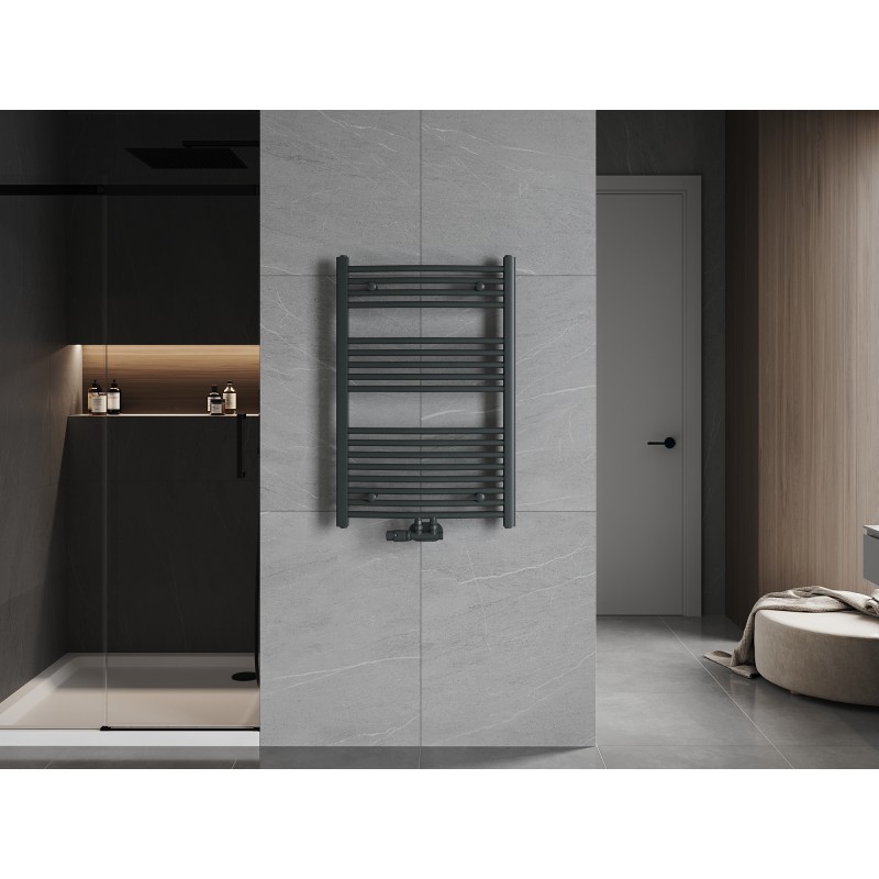 Mexen Ares kúpeľňový radiátor 900 x 600 mm, 433 W, antracit - W102-0900-600-00-66