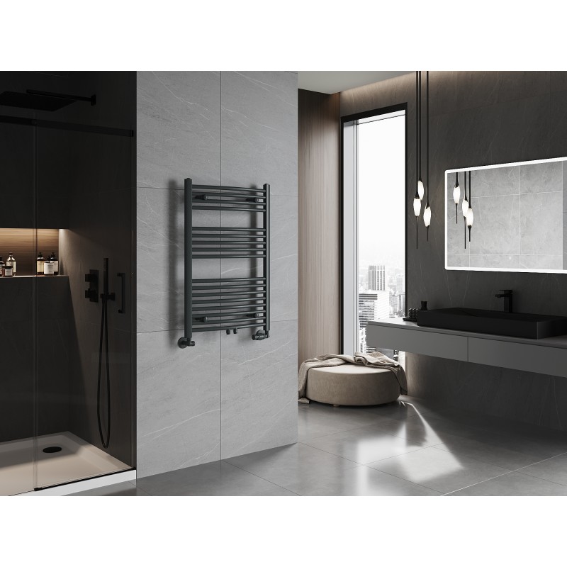 Mexen Ares kúpeľňový radiátor 900 x 600 mm, 433 W, antracit - W102-0900-600-00-66