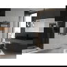 Mexen Ares kúpeľňový radiátor 900 x 600 mm, 433 W, antracit - W102-0900-600-00-66