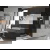 Mexen Ares kúpeľňový radiátor 1200 x 400 mm, 349 W, chróm - W102-1200-400-00-01