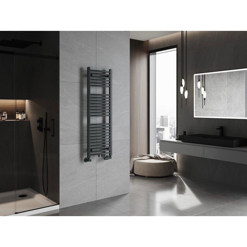 Mexen Ares kúpeľňový radiátor 1200 x 400 mm, 442 W, antracit - W102-1200-400-00-66