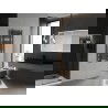 Mexen Ares kúpeľňový radiátor 1200 x 400 mm, 442 W, antracit - W102-1200-400-00-66