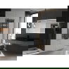 Mexen Ares kúpeľňový radiátor 1200 x 400 mm, 442 W, antracit - W102-1200-400-00-66