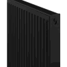 Mexen C21 doskový radiátor 600 x 1100 mm, bočné pripojenie, 1410 W, čierny - W421-060-110-70
