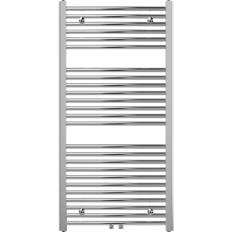 Mexen Ares kúpeľňový radiátor 1200 x 600 mm, 490 W, chróm - W102-1200-600-00-01