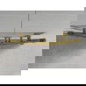 Mexen Ares kúpeľňový radiátor 1200 x 600 mm, 490 W, zlatý - W102-1200-600-00-50
