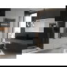 Mexen Ares kúpeľňový radiátor 1200 x 600 mm, 620 W, antracit - W102-1200-600-00-66
