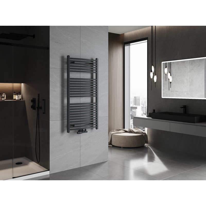 Mexen Ares kúpeľňový radiátor 1200 x 600 mm, 620 W, antracit - W102-1200-600-00-66