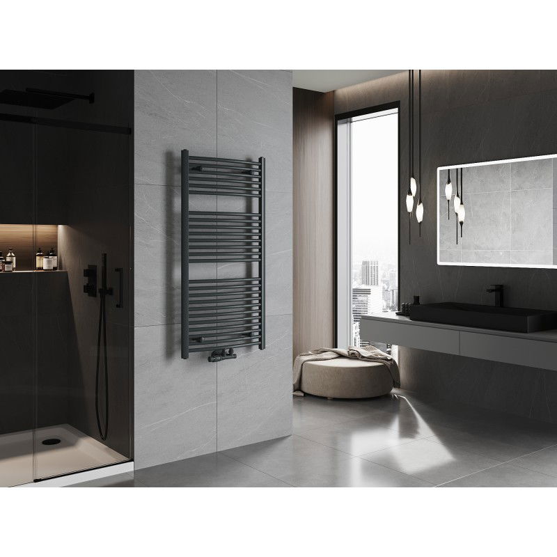 Mexen Ares kúpeľňový radiátor 1200 x 600 mm, 620 W, antracitový - W102-1200-600-00-66