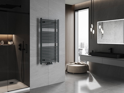 Mexen Ares kúpeľňový radiátor 1200 x 600 mm, 620 W, antracitový - W102-1200-600-00-66