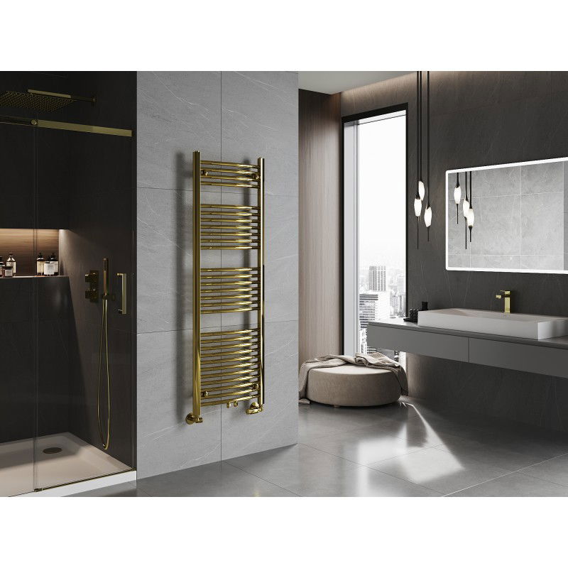 Mexen Ares kúpeľňový radiátor 1500 x 500 mm, 498 W, zlatý - W102-1500-500-00-50
