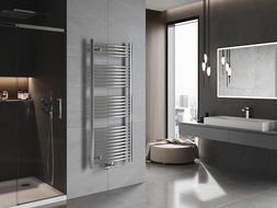 Mexen Ares kúpeľňový radiátor 1500 x 600 mm, 579 W, chróm - W102-1500-600-00-01