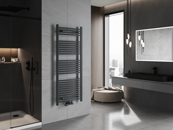 Mexen Ares radiátor kúpeľňový 1500 x 600 mm, 733 W, antracit - W102-1500-600-00-66