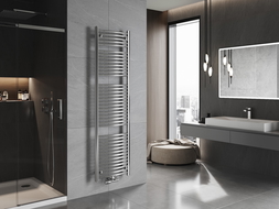 Mexen Ares kúpeľňový radiátor 1800 x 500 mm, 647 W, chróm - W102-1800-500-00-01