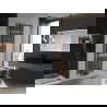 Mexen Ares kúpeľňový radiátor 1800 x 500 mm, 820 W, antracit - W102-1800-500-00-66