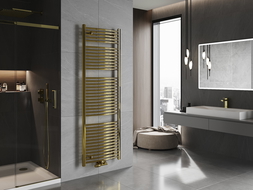 Mexen Ares kúpeľňový radiátor 1800 x 600 mm, 757 W, zlatý - W102-1800-600-00-50