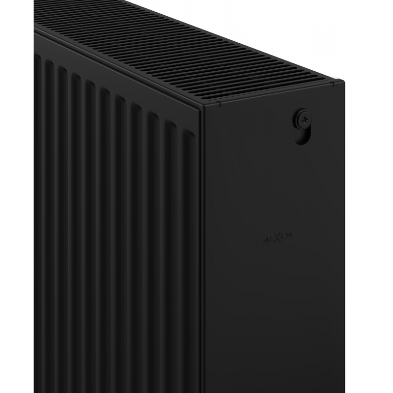 Mexen C33 doskový radiátor 500 x 1400 mm, bočné pripojenie, 2830 W, čierny - W433-050-140-70