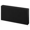 Mexen C33 radiátor plechový 600 x 1600 mm, bočné pripojenie, 3735 W, čierny - W433-060-160-70