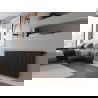 Mexen C33 vykurovací panel 600 x 2200 mm, bočné pripojenie, 5136 W, čierny - W433-060-220-70