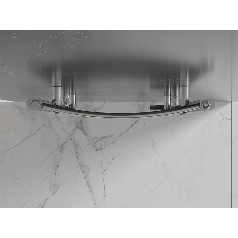 Mexen Helios kúpeľňový radiátor 1500 x 500 mm, 534 W, chróm - W103-1500-500-00-01