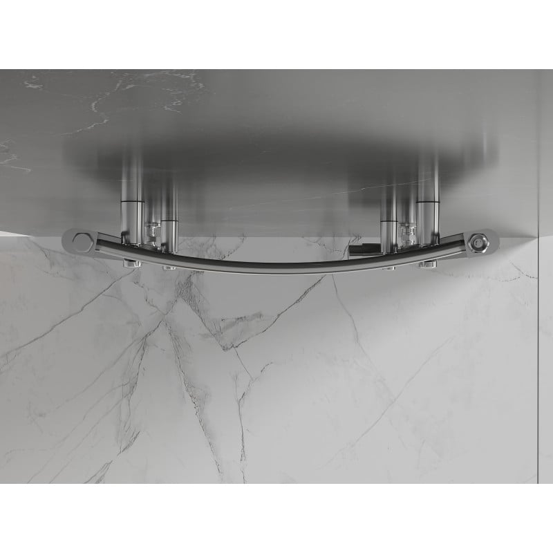 Mexen Helios kúpeľňový radiátor 1800 x 500 mm, 667 W, chróm - W103-1800-500-00-01