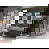 Mexen Helios kúpeľňový radiátor 1800 x 600 mm, 782 W, chróm - W103-1800-600-00-01