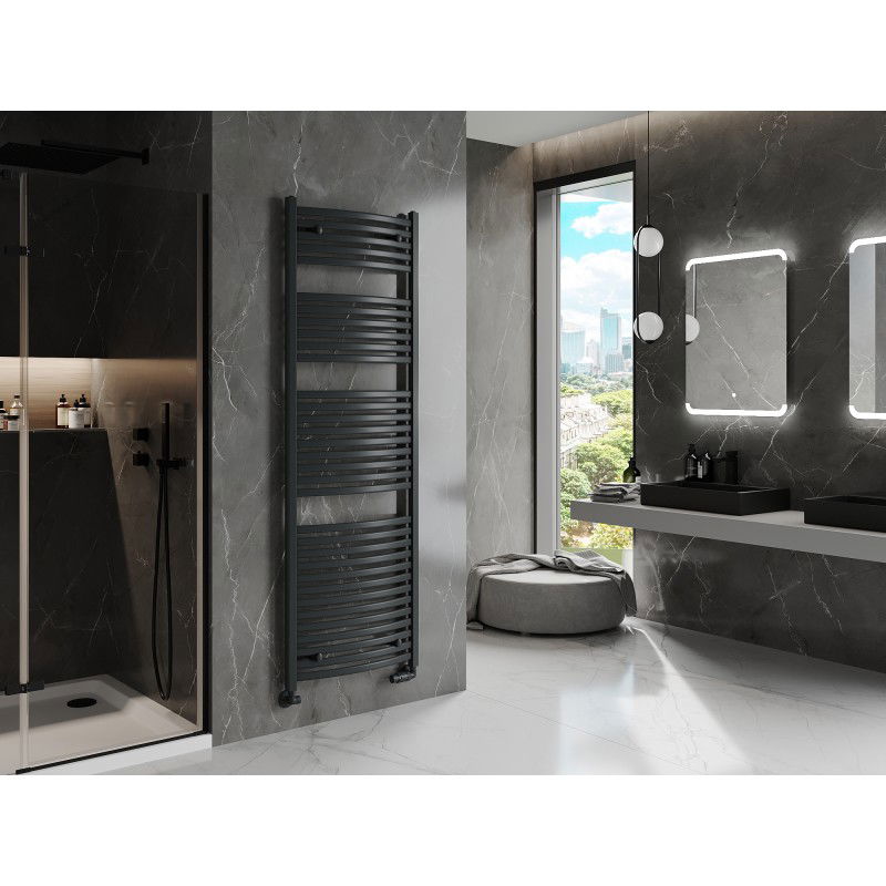 Mexen Helios kúpeľňový radiátor 1800 x 600 mm, 990 W, antracit - W103-1800-600-00-66