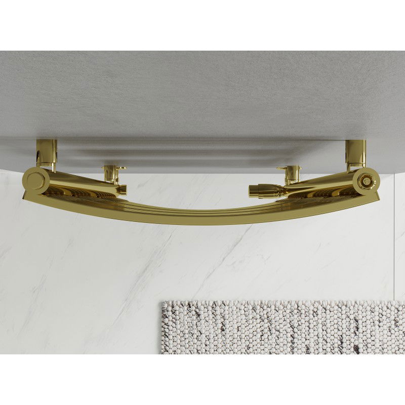 Mexen Bachus kúpeľňový radiátor 1600 x 500 mm, 679 W, zlatý - W109-1600-500-00-50