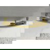 Mexen Bachus kúpeľňový radiátor 1600 x 500 mm, 679 W, zlatý - W109-1600-500-00-50