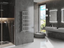 Mexen Jukon dekoratívny kúpeľňový radiátor 988 x 500 mm, 246 W, chróm - W116-0988-500-00-01