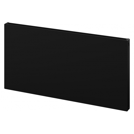 Mexen Flat CF11 radiátor s panelovou konštrukciou 500 x 500 mm, bočné pripojenie, 341 W, čierny - W411F-050-050-70