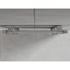Mexen Uran kúpeľňový radiátor 800 x 600 mm, 336 W, chróm - W105-0800-600-00-01