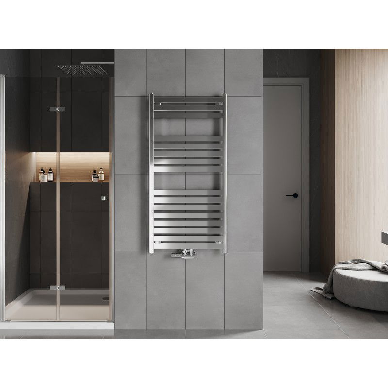 Mexen Uran kúpeľňový radiátor 1200 x 600 mm, 492 W, chróm - W105-1200-600-00-01