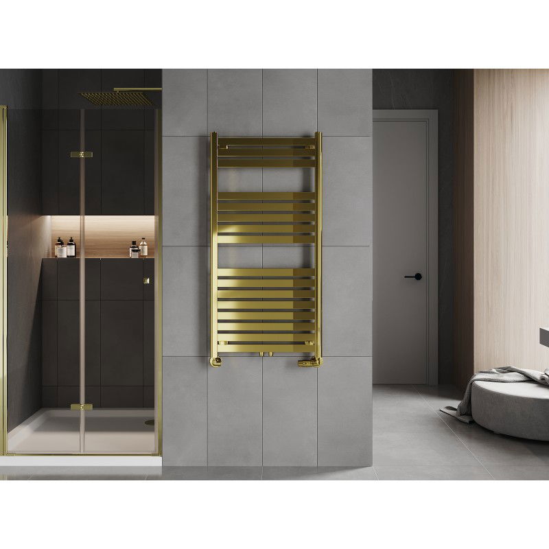 Mexen Uran kúpeľňový radiátor 1200 x 600 mm, 492 W, zlatý - W105-1200-600-00-50