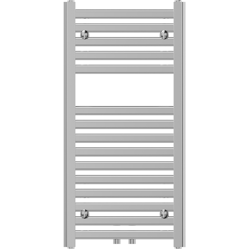 Mexen Hades kúpeľňový radiátor 800 x 400 mm, 253 W, chróm - W104-0800-400-00-01