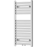 Mexen Hades kúpeľňový radiátor 800 x 400 mm, 253 W, chróm - W104-0800-400-00-01