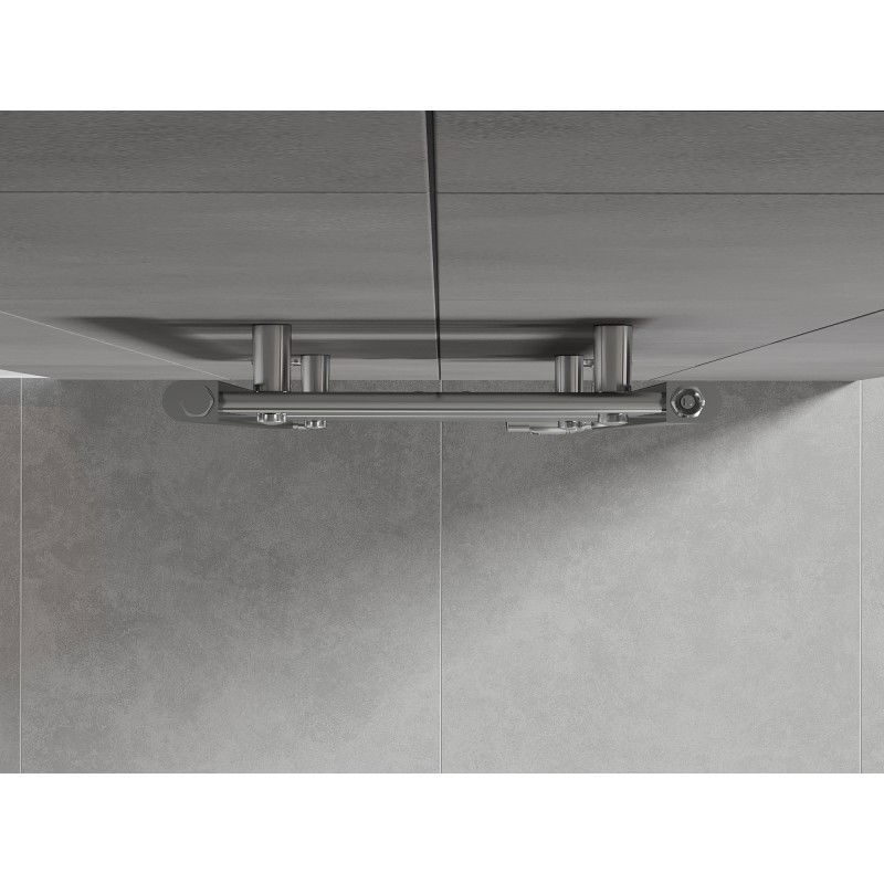 Mexen Hades kúpeľňový radiátor 1200 x 400 mm, 373 W, chróm - W104-1200-400-00-01